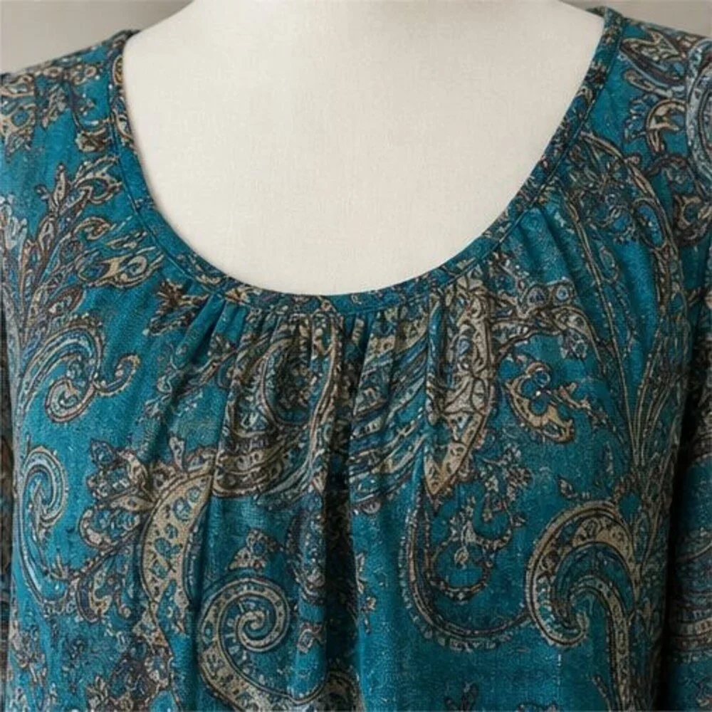 Gray Tunic Blouse